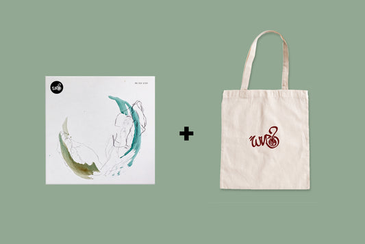 We zin rond (12" Vinyl) + Totebag (wit)