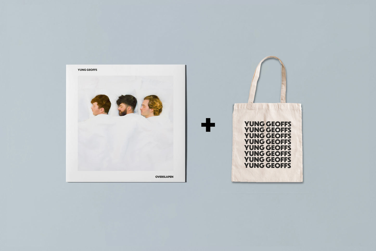 Overslapen (12" Gatefold Clear Vinyl) + Tote bag