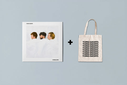 Overslapen (12" Gatefold Clear Vinyl) + Tote bag