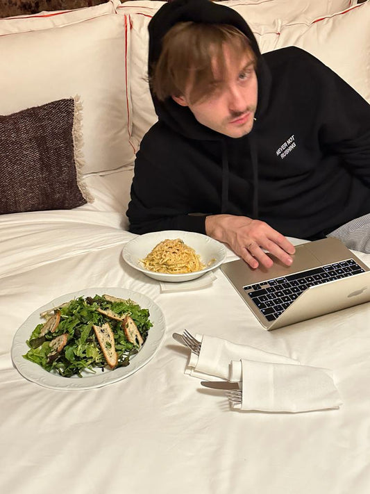 Never Not Rushing Hoodie